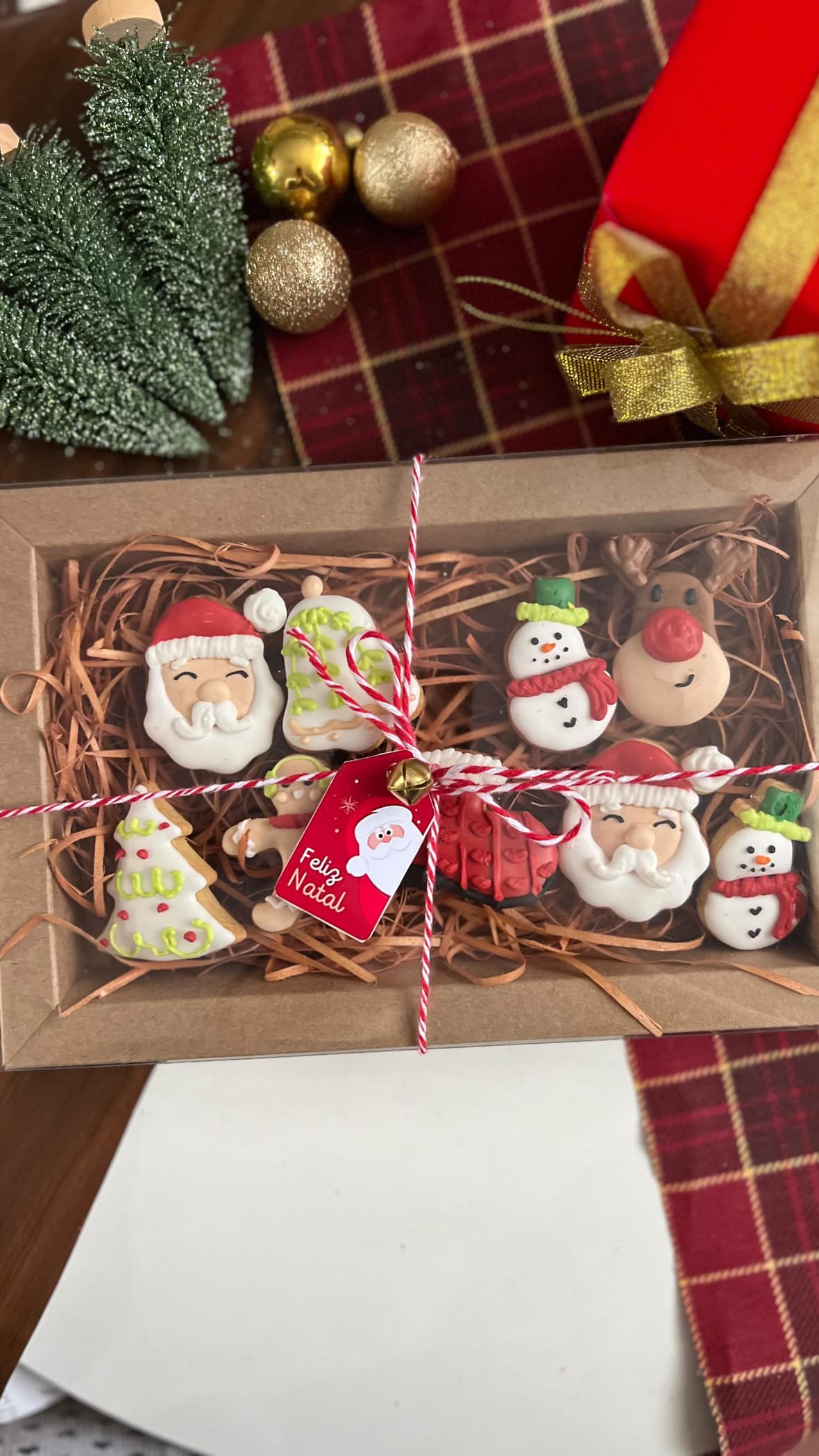 Biscoitos decorados de edição sazonal para data comemorativa